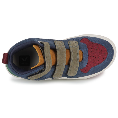 Veja - SMALL V-10 MID - Bleu / Vert / Rouge