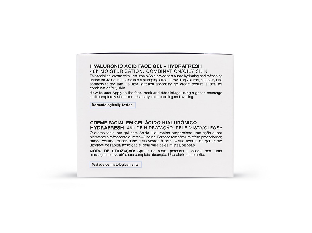 CREME ROSTO BABARIA HYDRAFRESH HIALURÓNICO 50ML