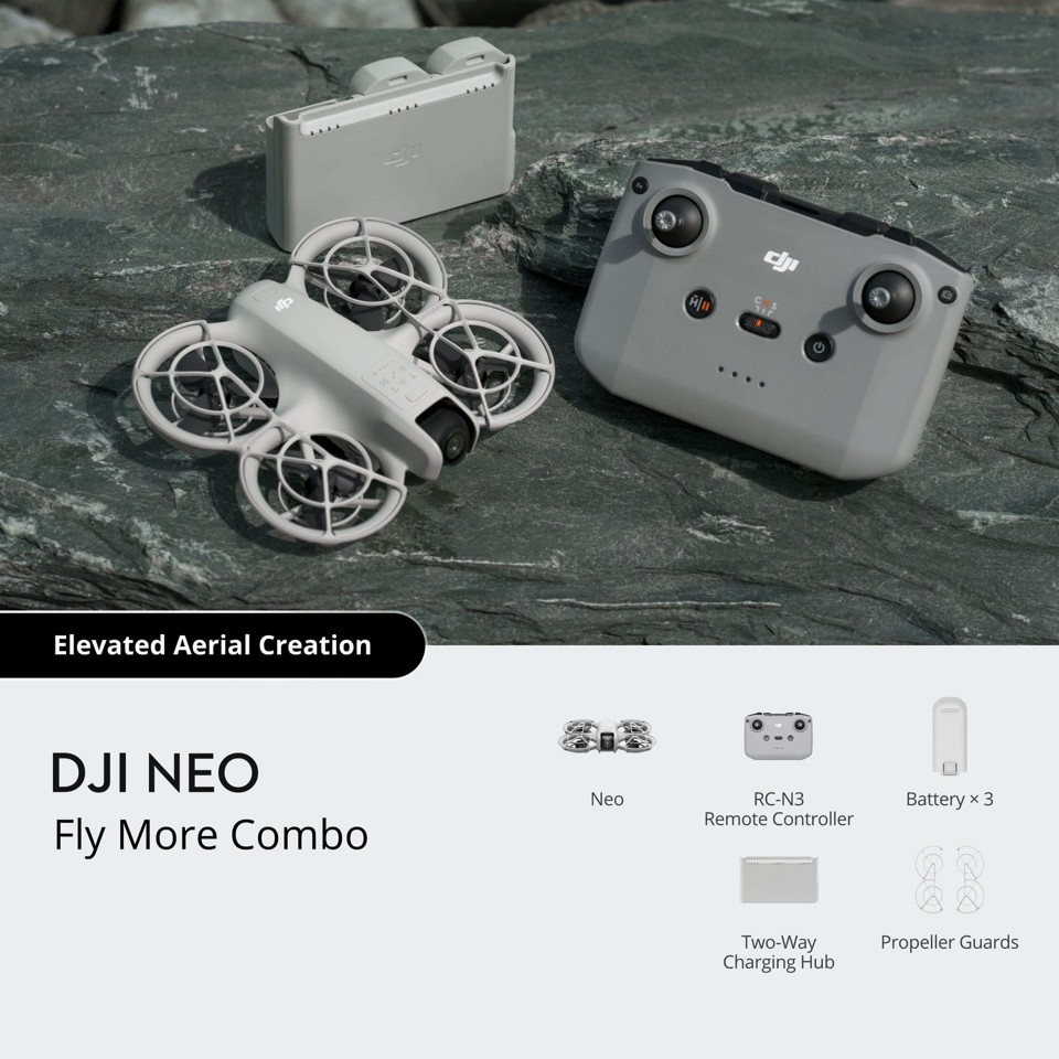DJI - Neo Fly More Combo - Drone