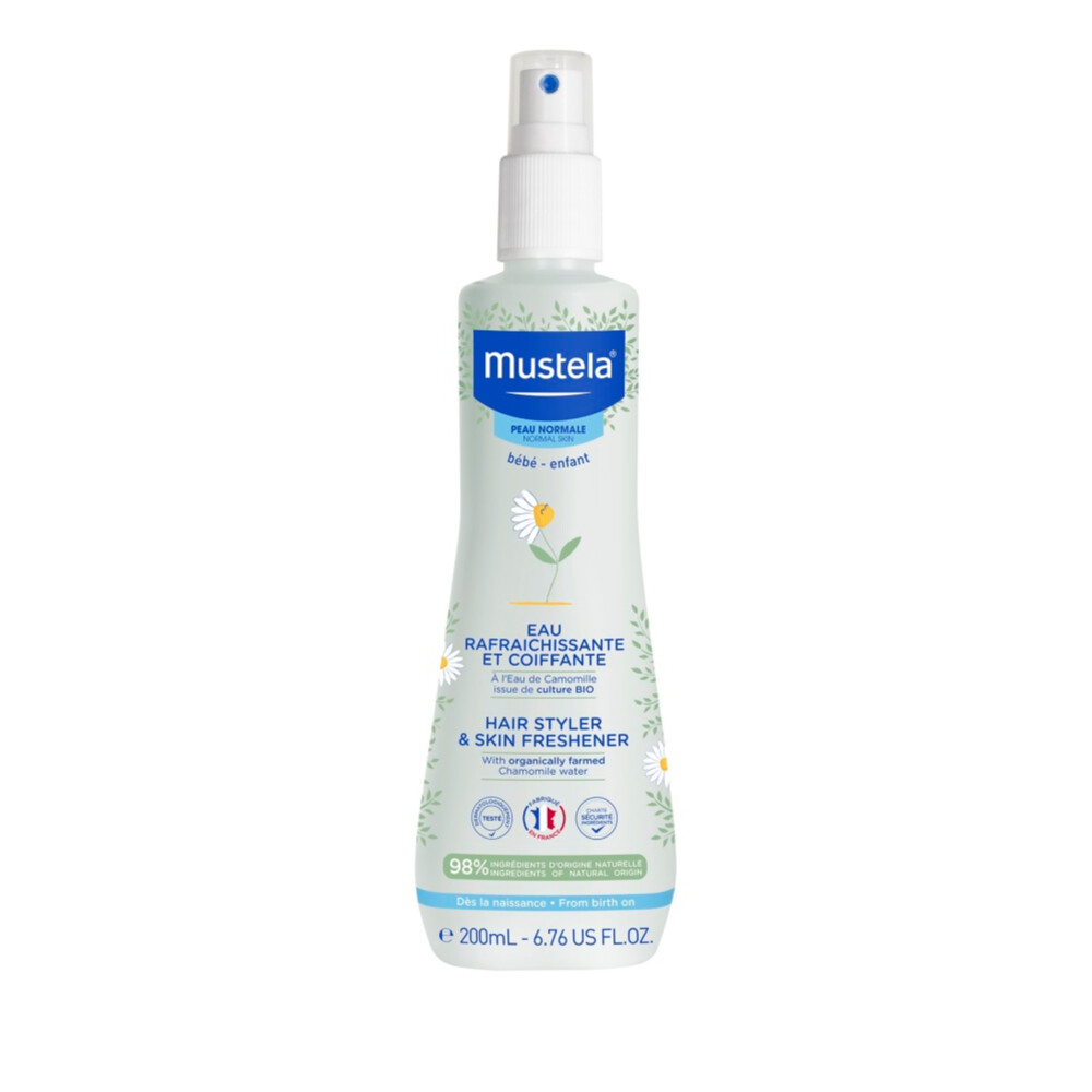 Mustela Baby Verfrissend Water Normale Huid200 ml