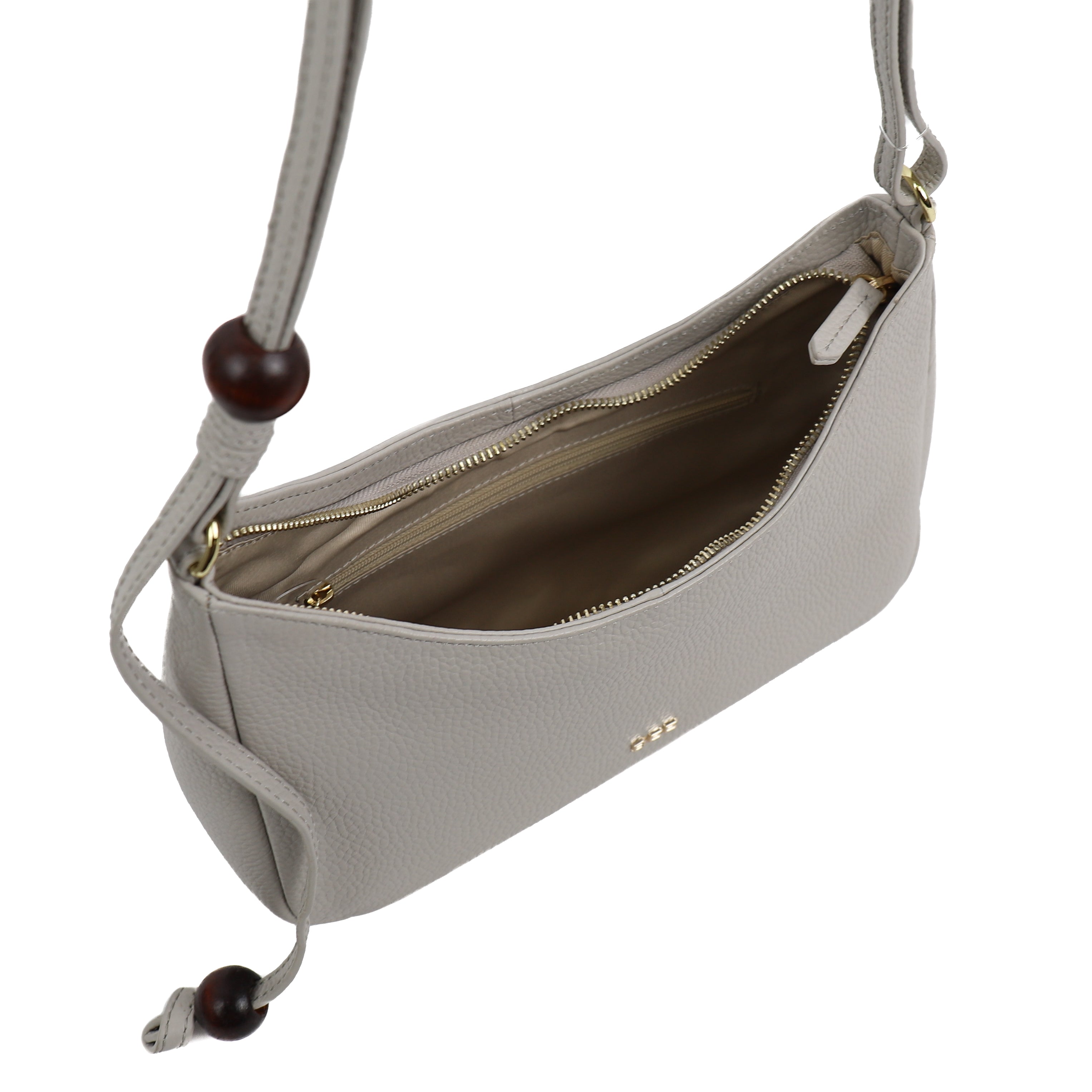 Hand-/schoudertasje 'Roxy' Ivory Ivory