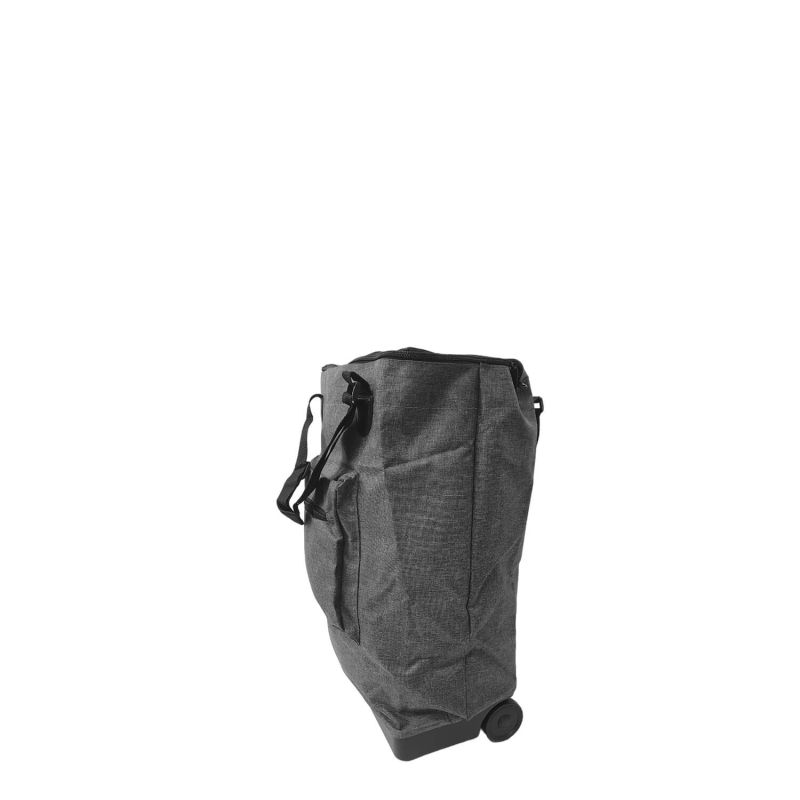 Cabas pliable Course ST101 55 cm Grey black