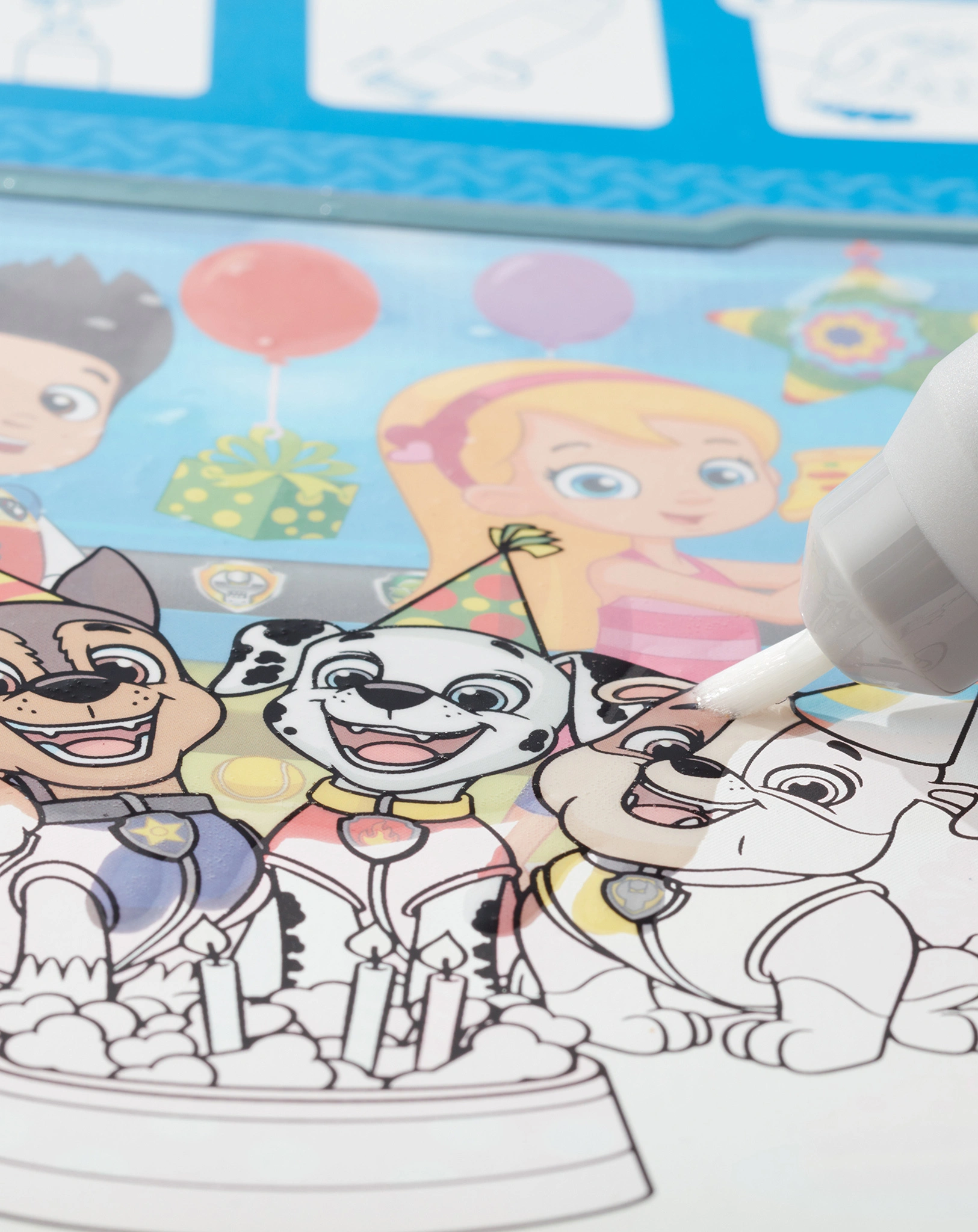 Malblock PAW PATROL - CHASE mit Stift
