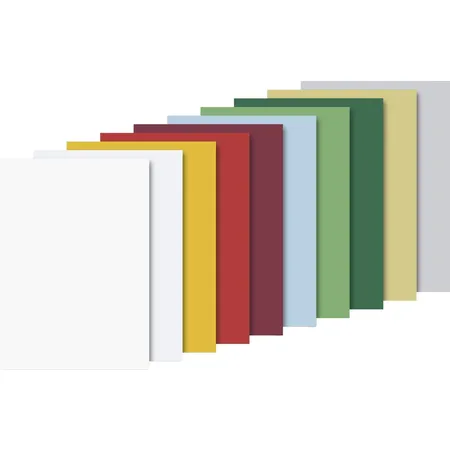 Heyda Tonpapier-Block Winterweihnacht 130 g/m² A4, 10 Blatt