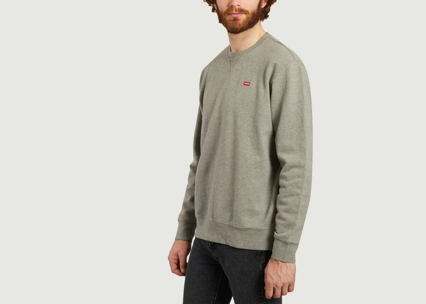 Sweatshirt siglé en coton Levi's Red Tab