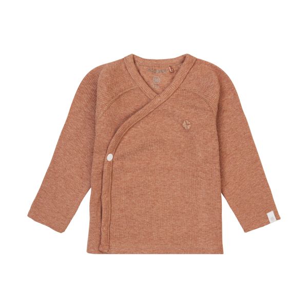 Noppies Rib Nanyuki Shirt Taupe Melange Mt. 44