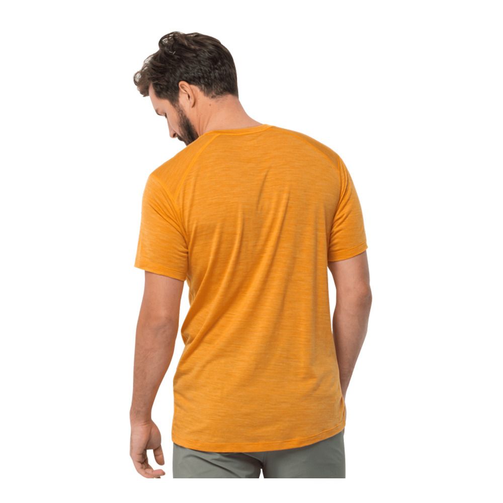 Jack Wolfskin KAMMWEG - Tee-shirt Homme orange pop