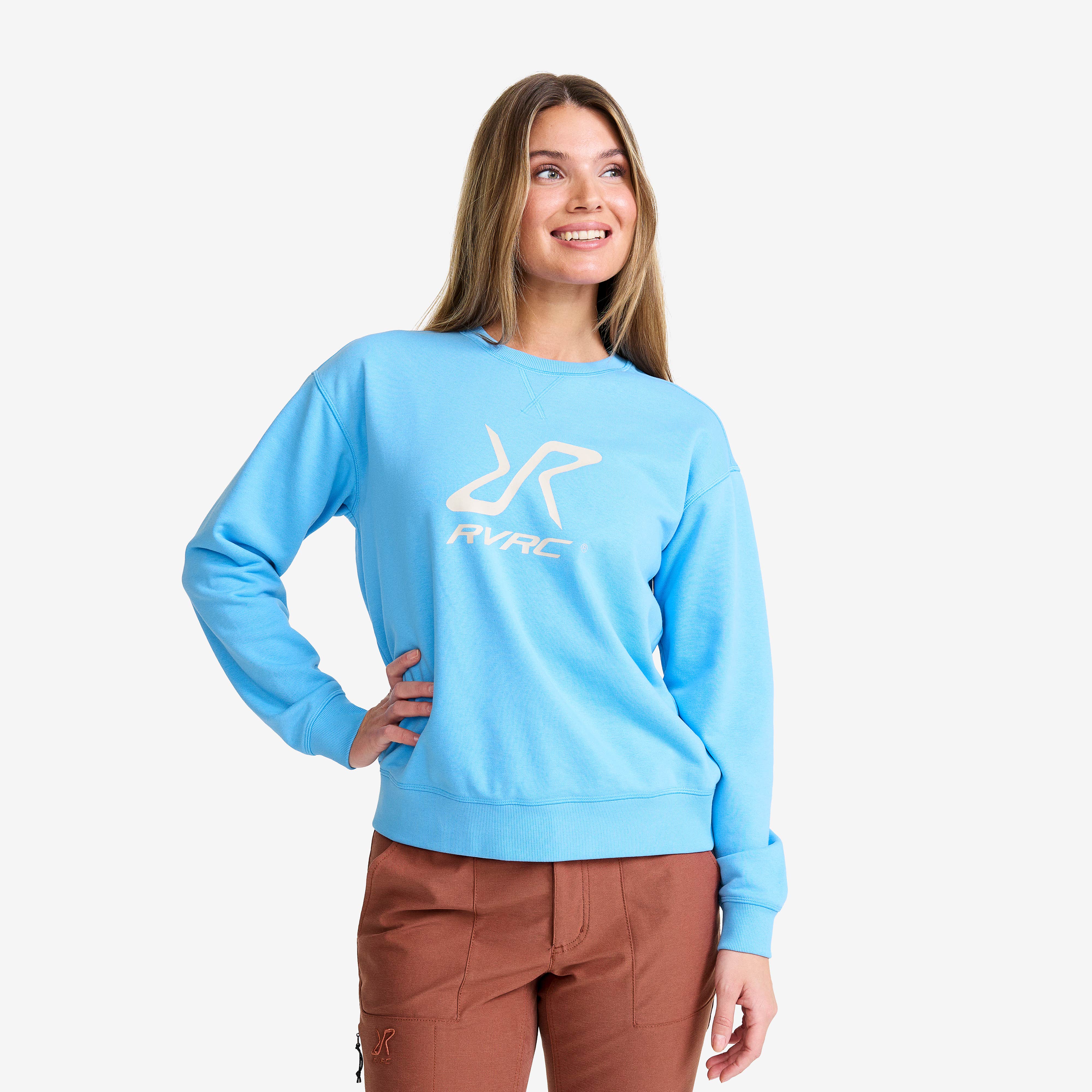 RVRC Sweatshirt Dame Alaskan Blue