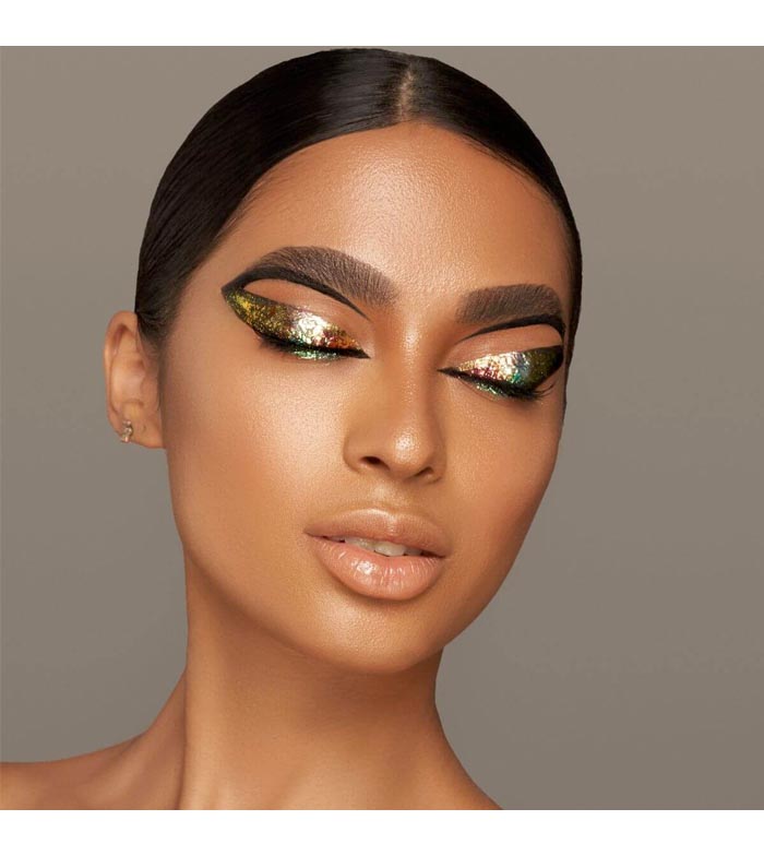 Danessa Myricks Beauty - Gel Multicromático Infinite Chrome Flakes - Hot Lava