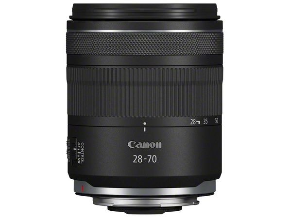 Canon Zoomobjektiv RF 28-70 mm f / 2.8 IS STM Canon RF Zoomobjektiv mit Vollformat-Bildkreis, optischem Bildstabilisator und Witterungsschutzschutz