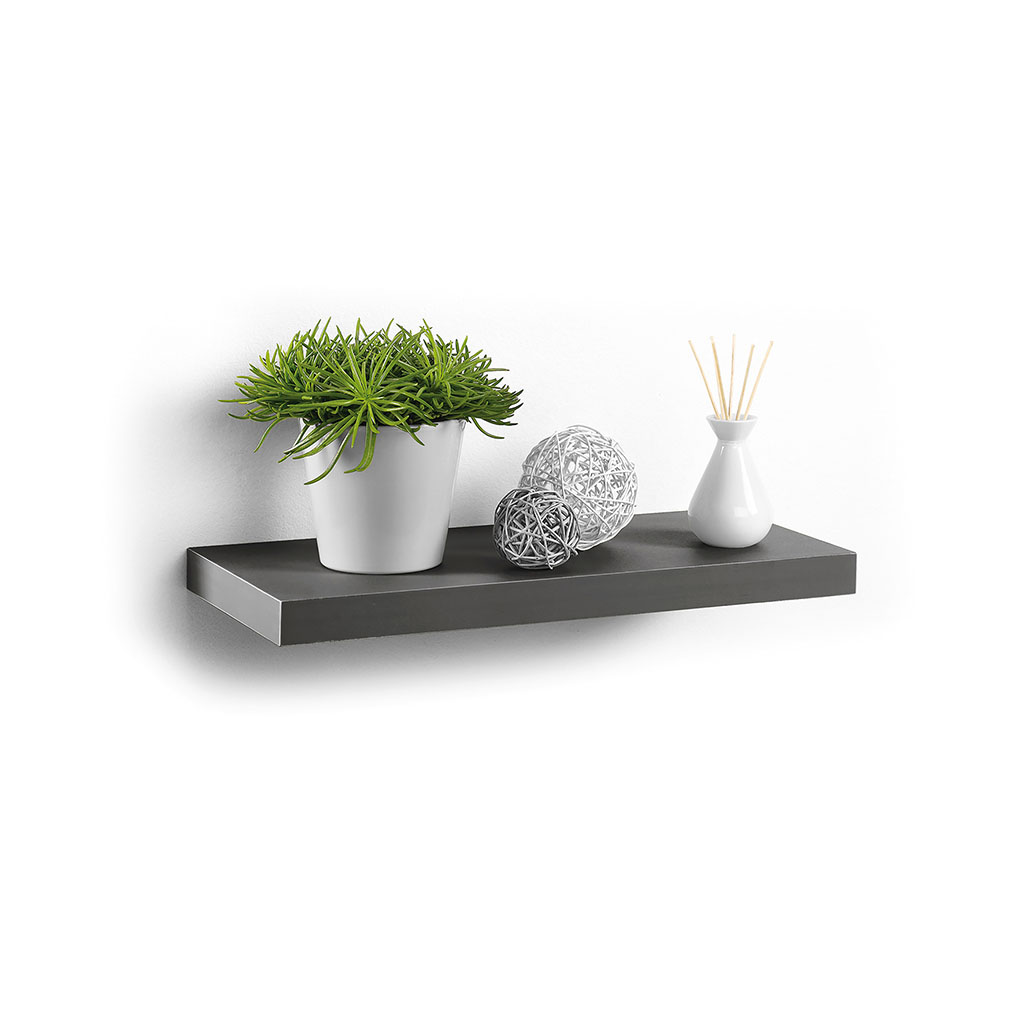 Étagère flottante grise 50x22.8cm