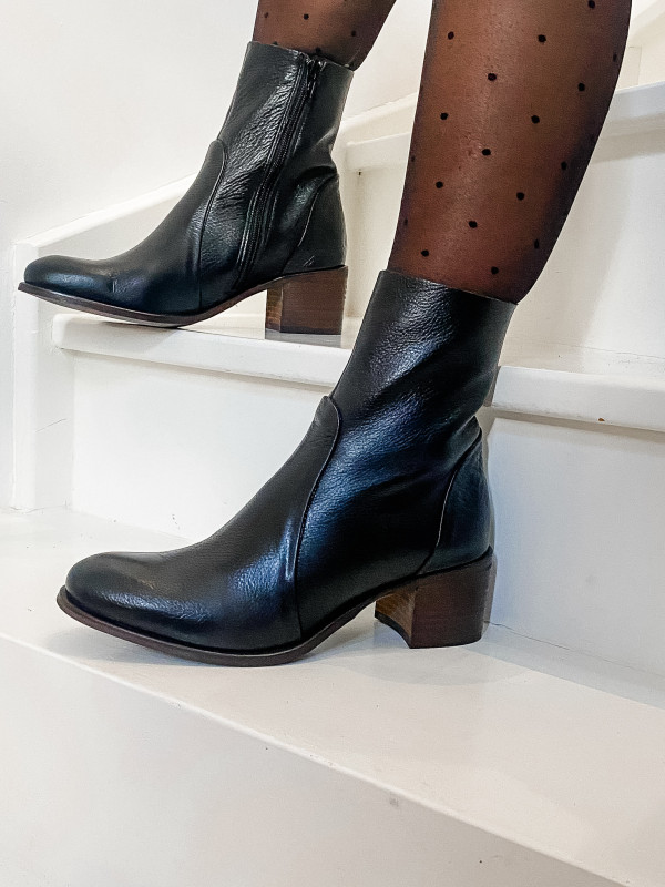 Aliwell - Bottines ALIAS Metal Dark