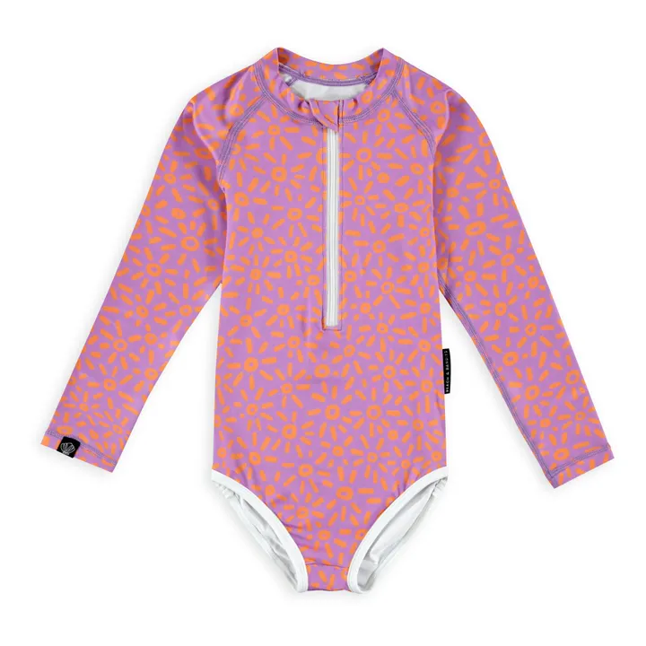 Beach & Bandits Maillot 1 Pièce Anti-UV The Funshine Club | Violet
