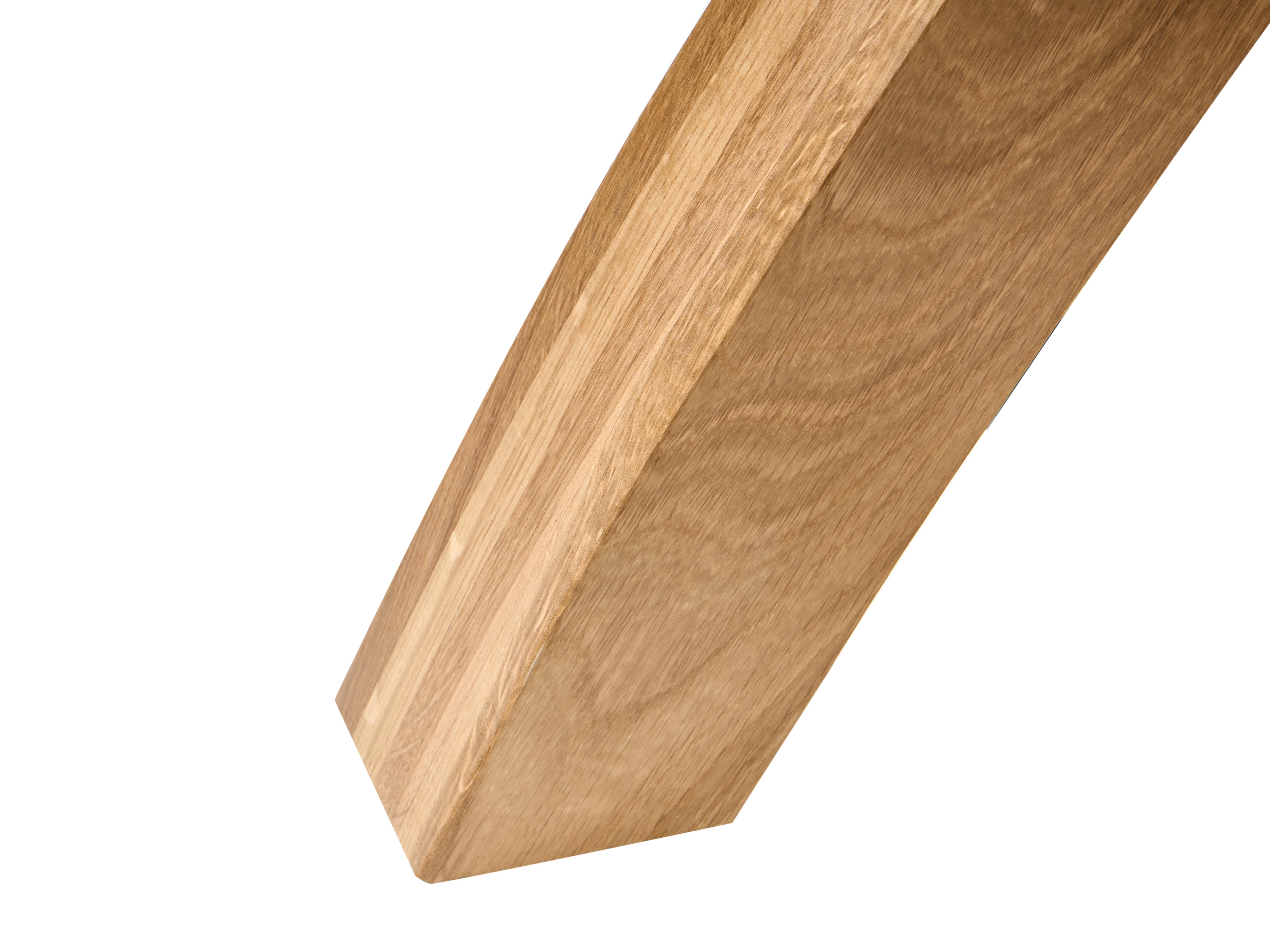 Eettafel YAPP Lichtbruin 100 cm Veiligheidsglas 100 cm