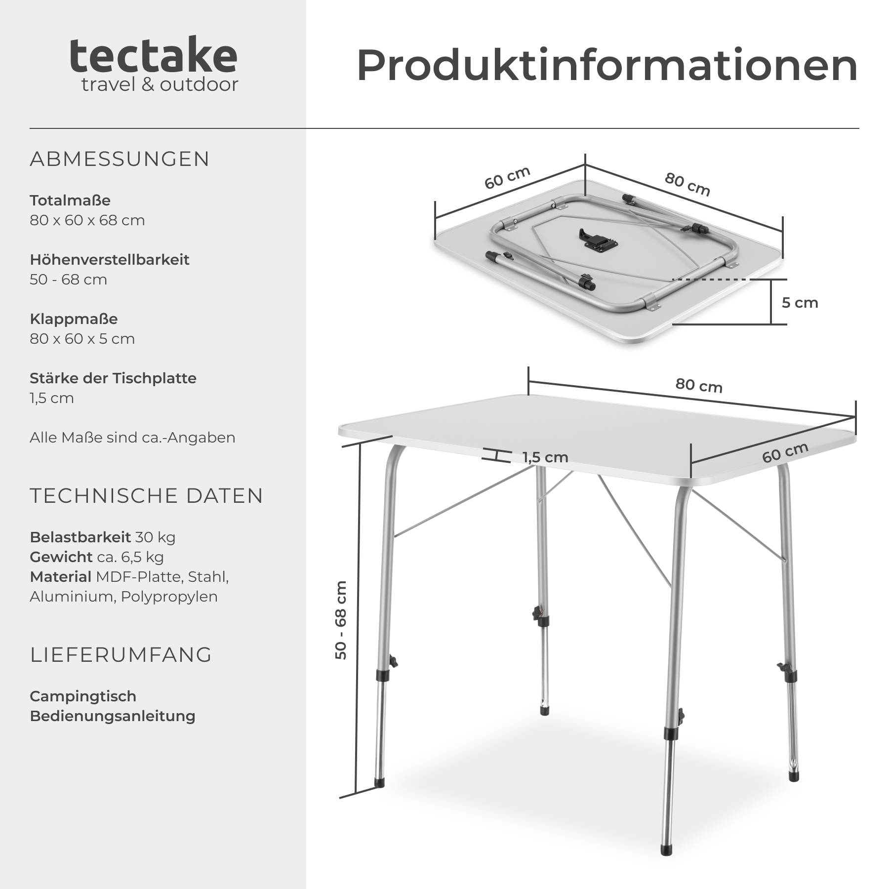 Campingtisch Julian