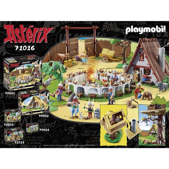 La Hutte d'Assurancetourix Playmobil Astérix 71016