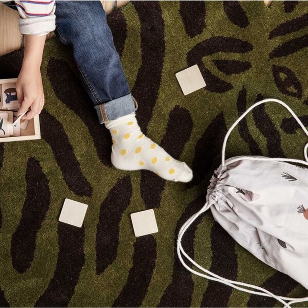 Safari Tufted Tiger Gulvæppe - Ferm Living → Luksusbaby.dk