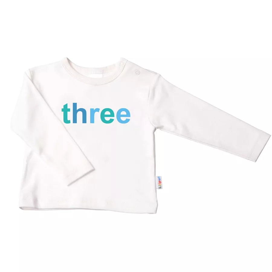 Liliput Langarmshirt Boys Three ecru