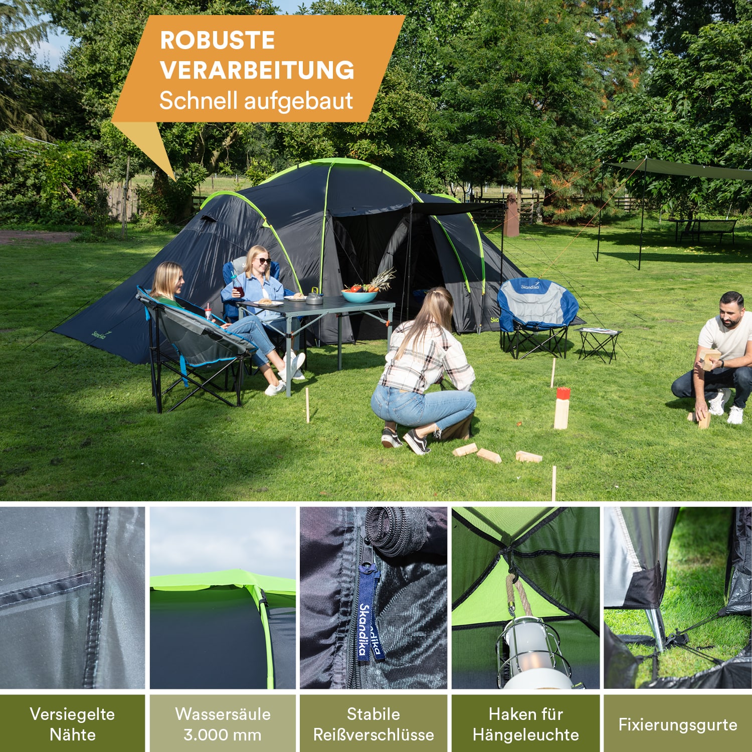 Skandika Daytona XXL koepeltent