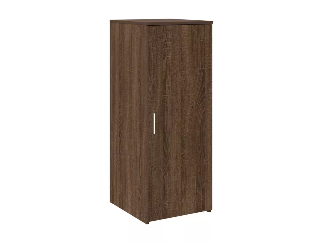 Armoire de rangement chêne brun 40x45x103,5cm bois d'ingénierie