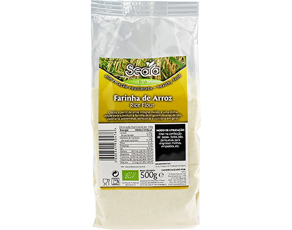 FARINHA SEARA ARROZ INTEGRAL BIO 500G