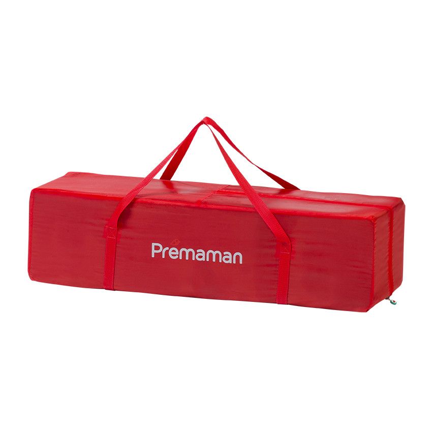 Lit de voyage Top - Rouge - Ecru