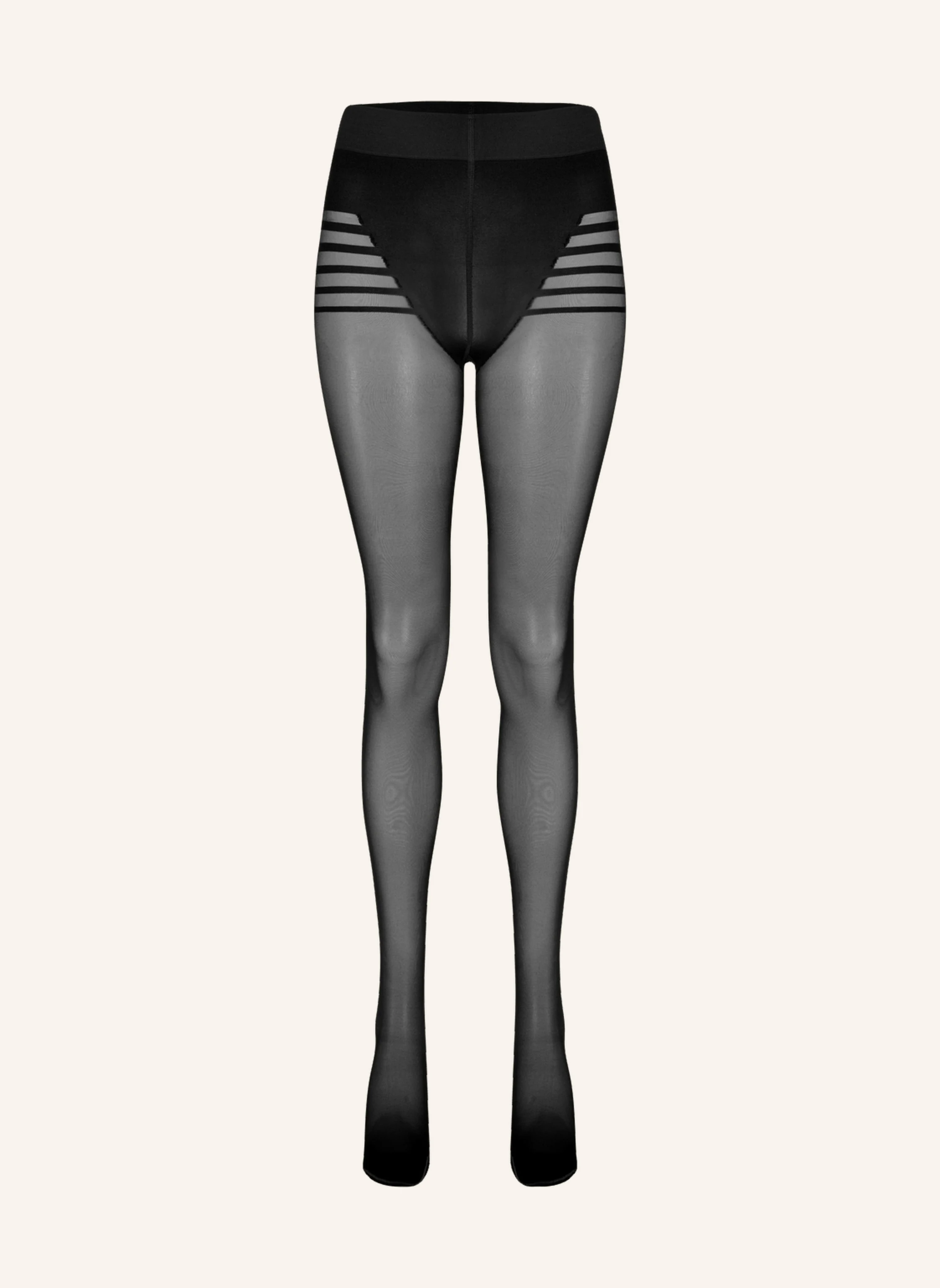 ITEM m6 Feinstrumpfhose TRANSLUCENT 20 STRIPES PANTY mit Kompression