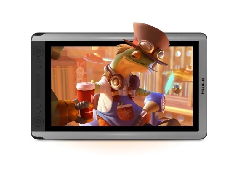 HUION KAMVAS 16, Ledningsført, 5080 lpi, 344,16 x 193,59 mm, USB, 1 cm, 39,6 cm (15.6