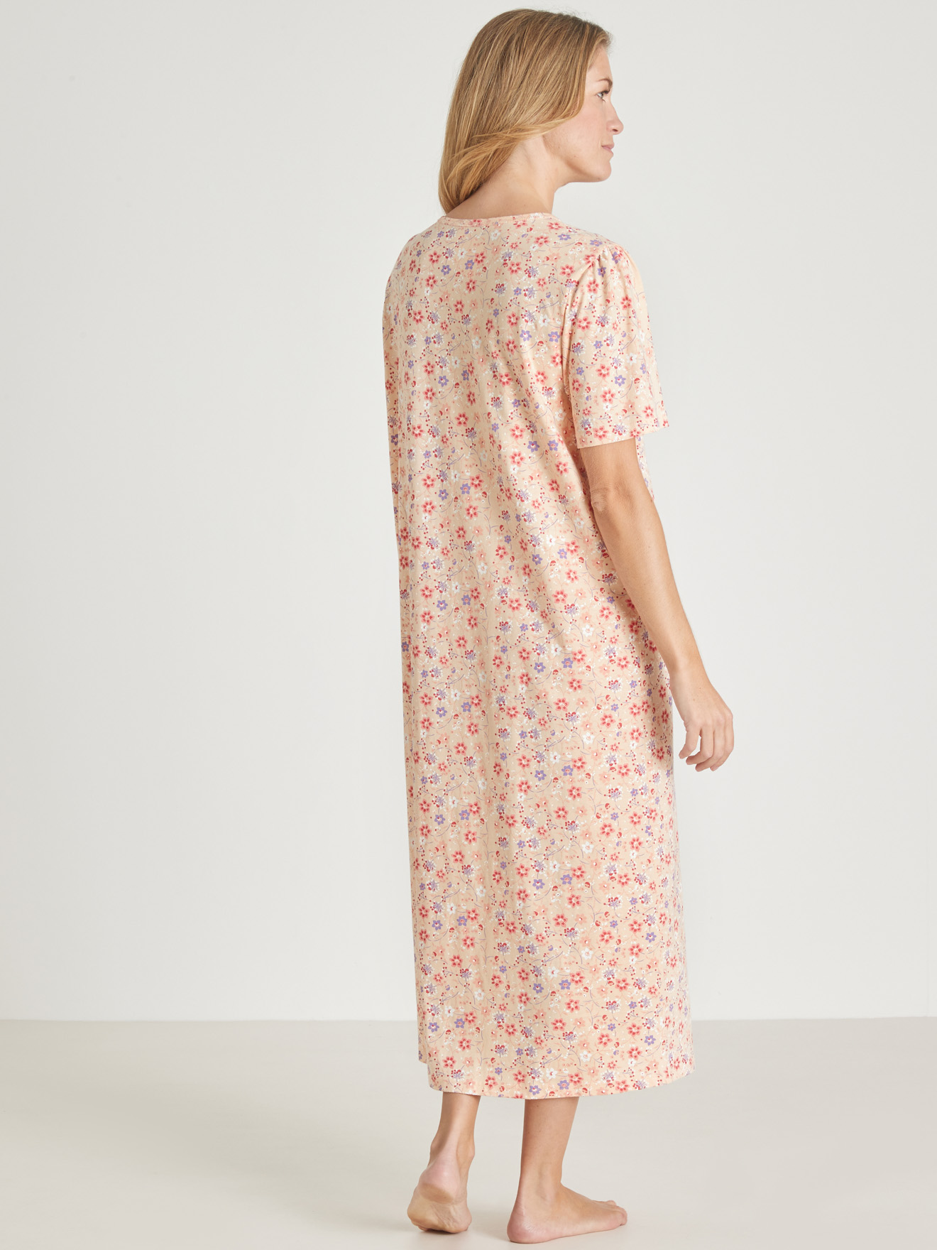 Chemise de nuit maille coton