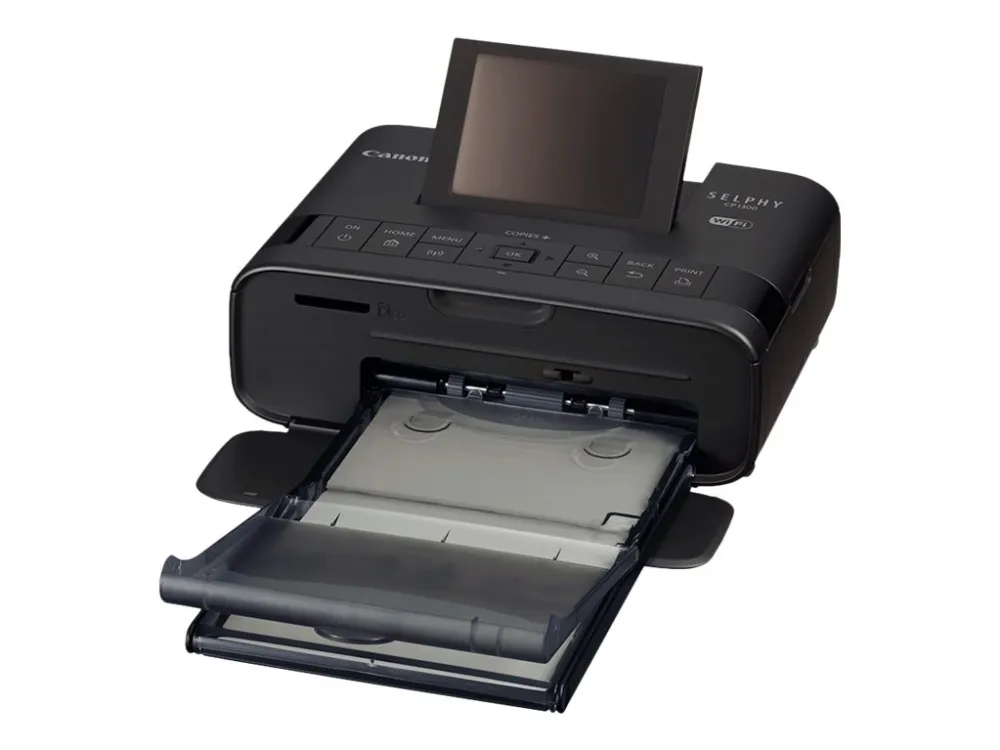 Canon SELPHY CP1300 - Printer - farve - farvesublimering - 148 x 100 mm op til 0.78 min./side (farve) - USB, USB vært, Wi-Fi - sort - (Blæk og papir sælges separat)