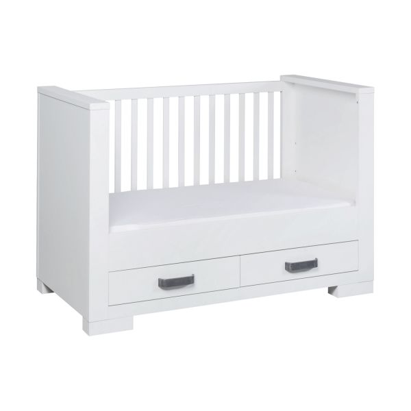 Kidsmill Brent Babybed Met Lade Wit 70 x 140 cm