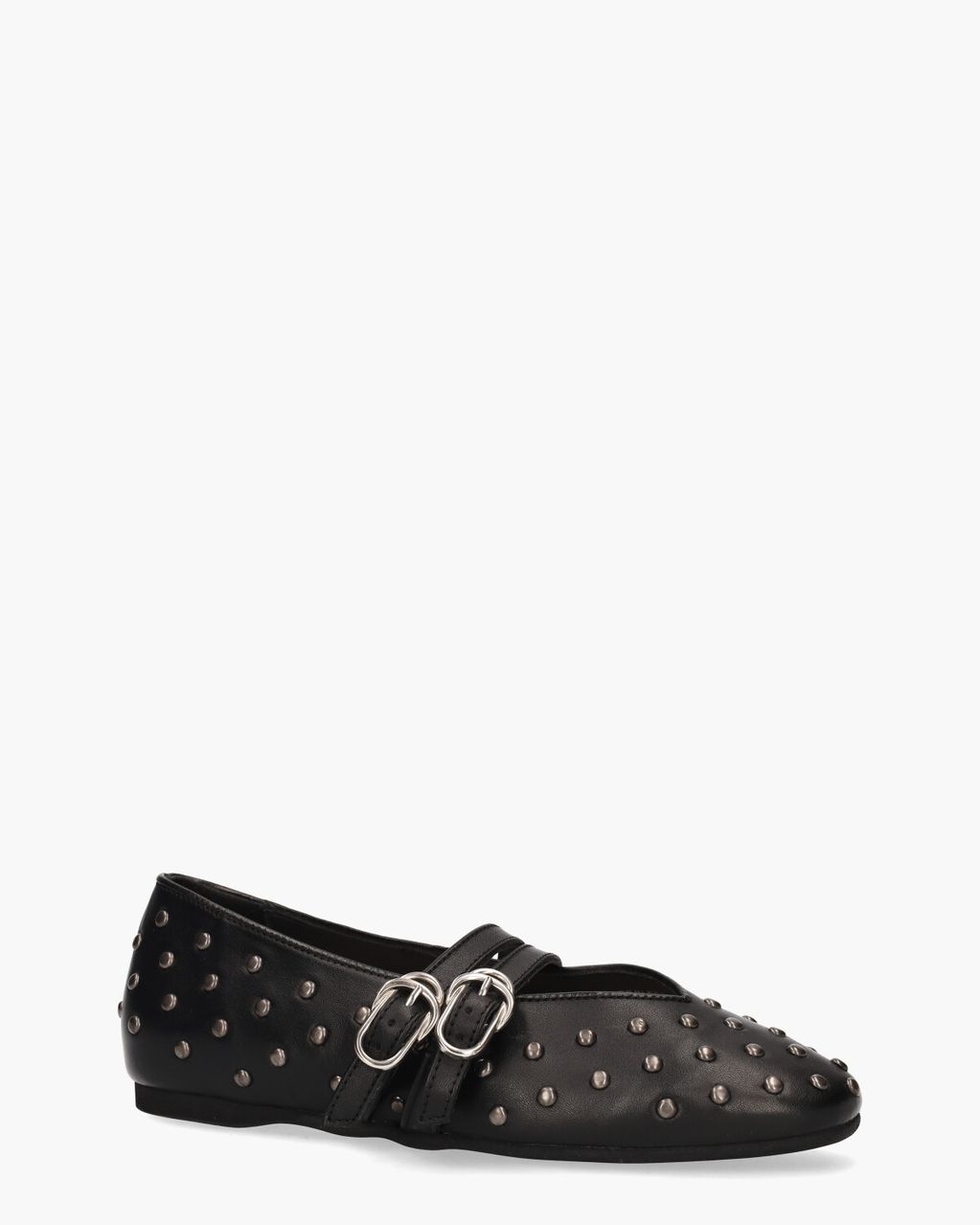 Nubikk Gisele Grace Studs Zwart Damesballerina's