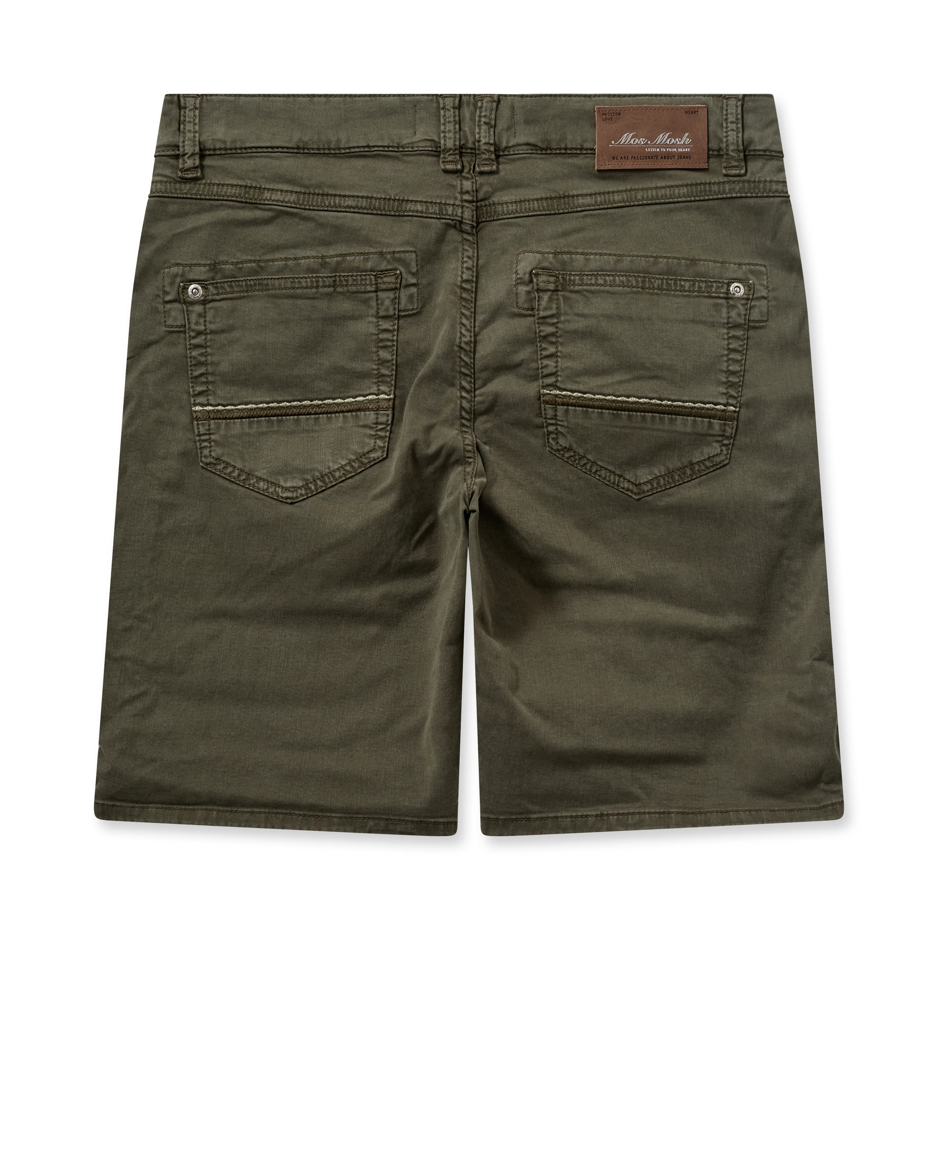Mos Mosh  Naomi Treasure Shorts - Dusty Olive