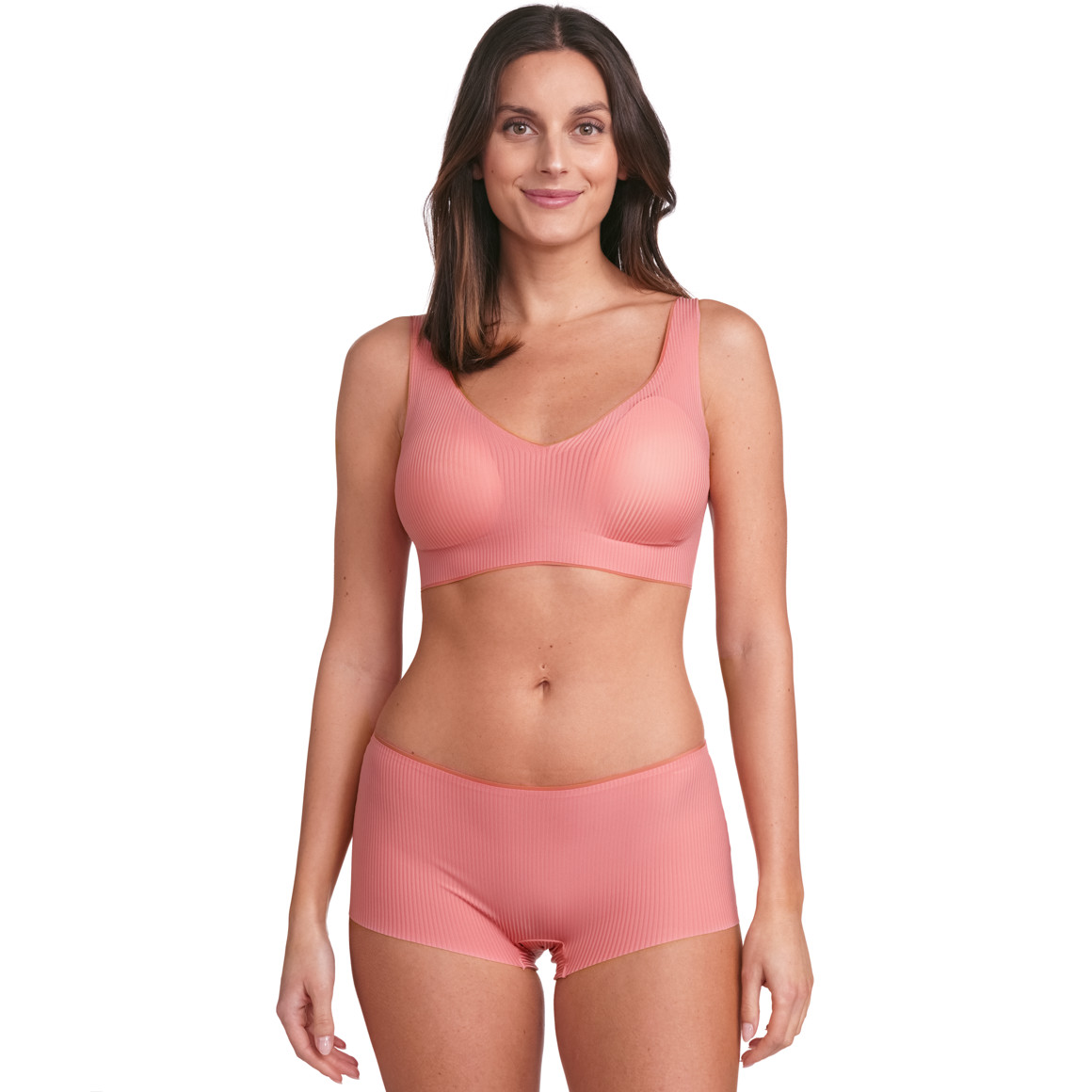 Gina Benotti Damen Shorts aus Mikrofaser rosa