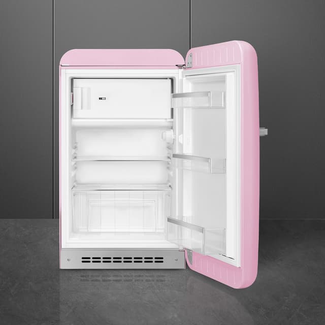Smeg 50's Style køleskab med fryser FAB10RPK6 (lyserød)