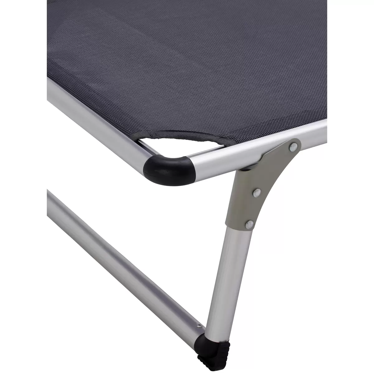 Ondega Liegestuhl Leni 55x180 silber,anthrazit