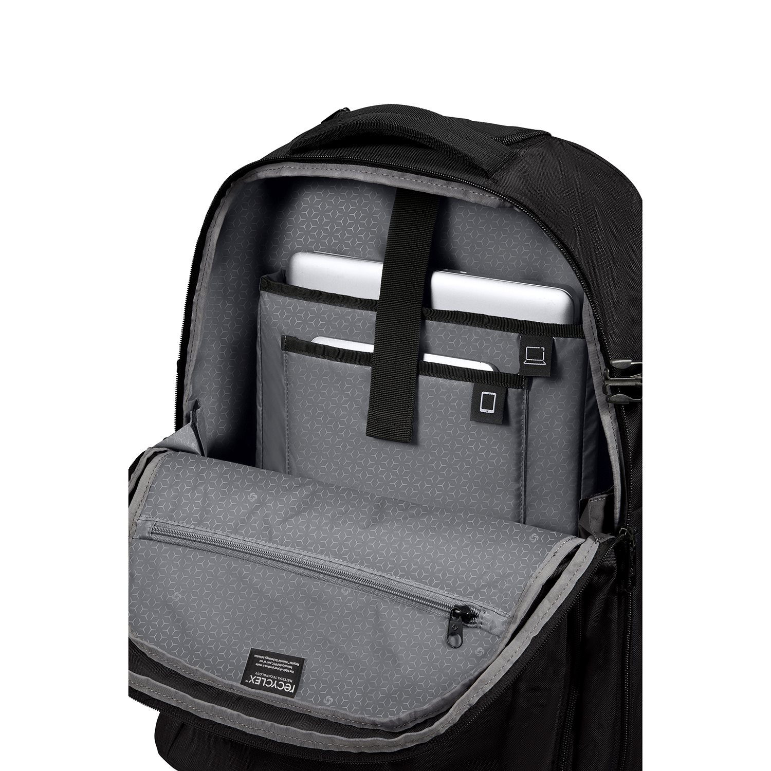 Samsonite Roader Laptop Backpack/Wheels 55 deep black