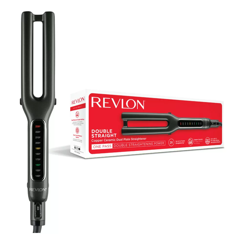 Revlon Double Straight Glattejern - 1 stk.