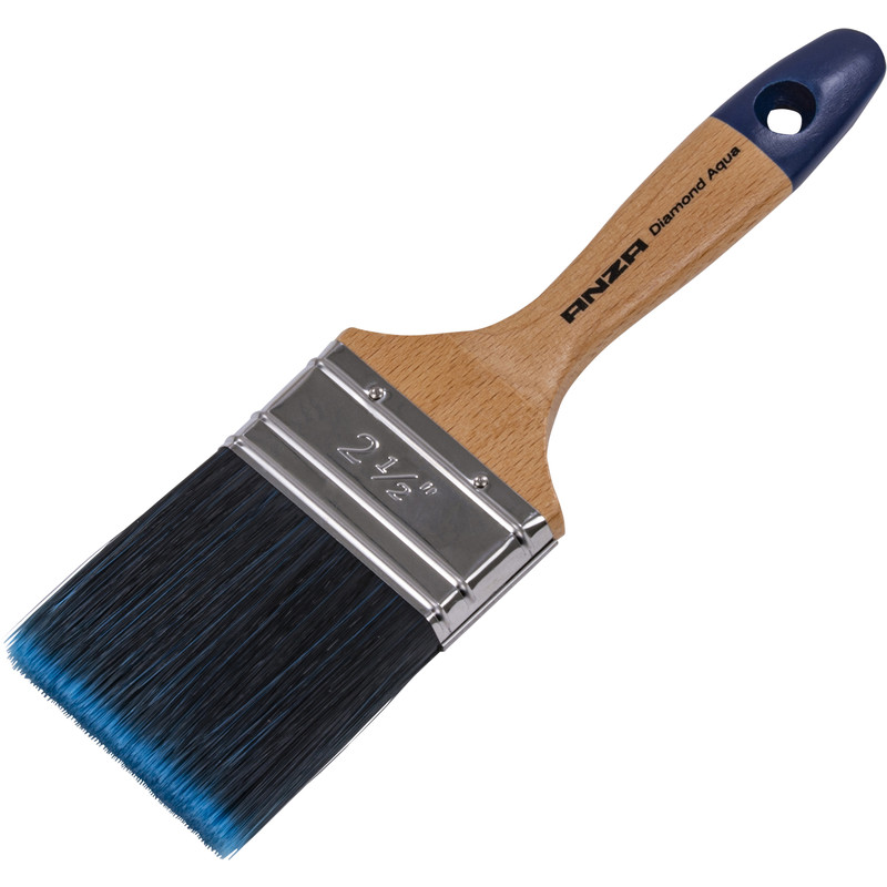 Anza Diamond Aqua platte kwast acryl 2,5