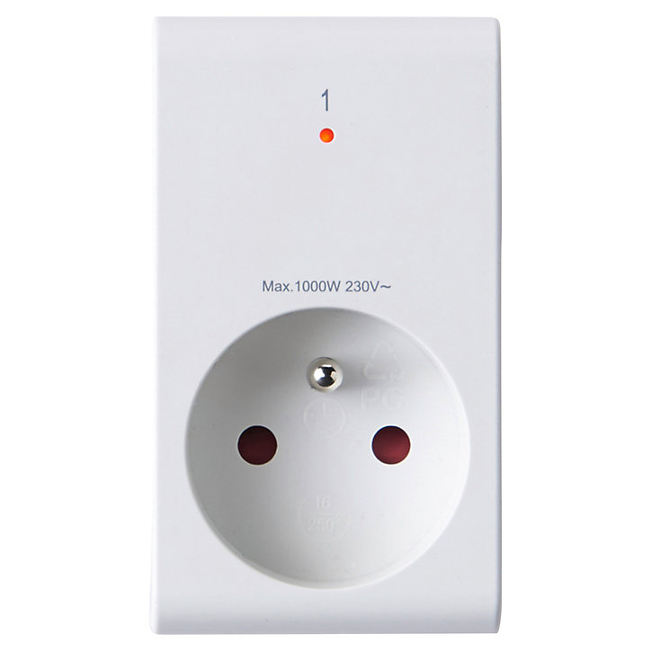 Pack 3 prises + 1 télécommande d'éclairage intérieur 1kW