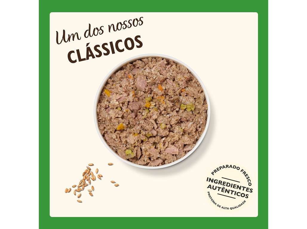 COMIDA HÚMIDA PARA CÃO LILY'S KITCHEN FRANGO E PERU 400G