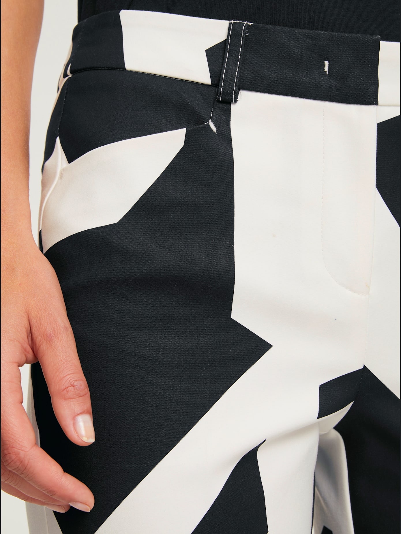 Pantalon imprimé coupe skinny
