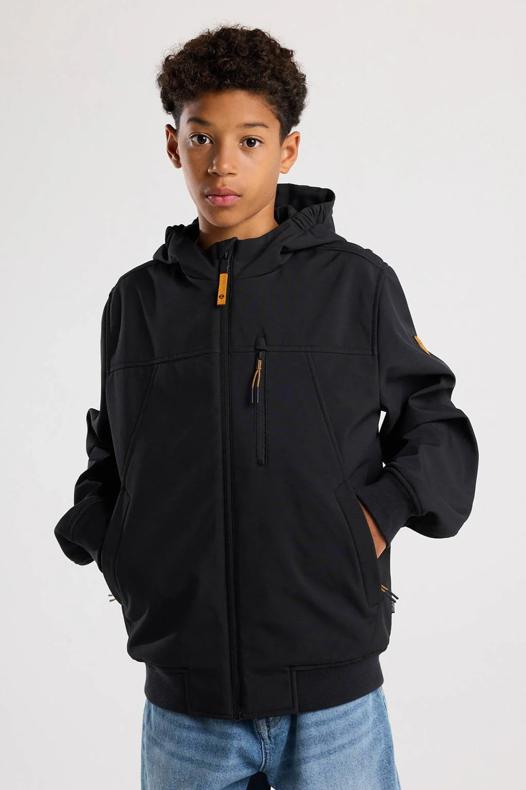 America Today softshell jas herfst zwart