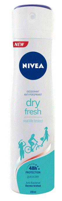Nivea Dry Fresh Deodorant Spray 150ml