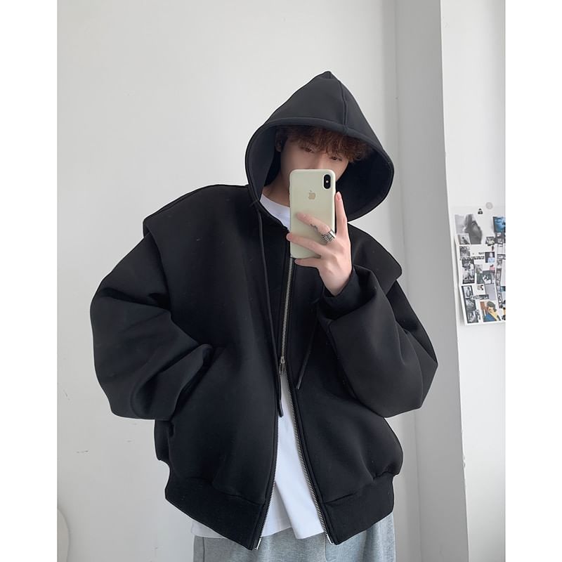 Blueforce - Effen hoodie met rits