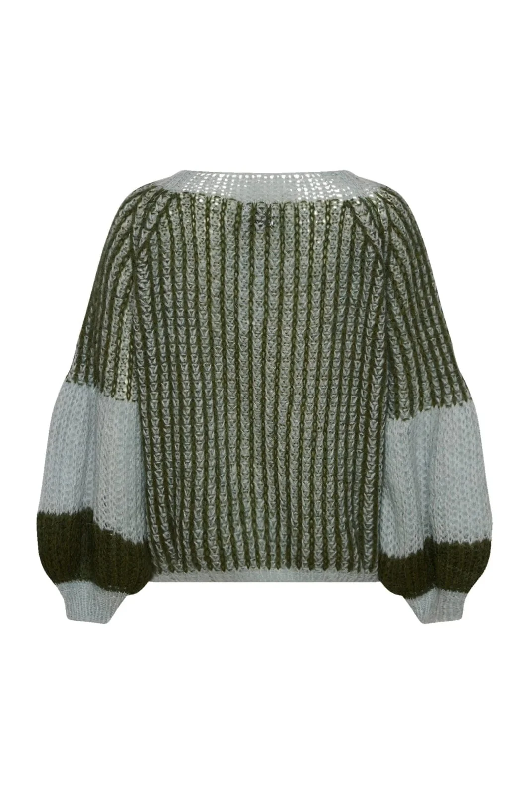 Noella Liana Knit Sweater light blue army