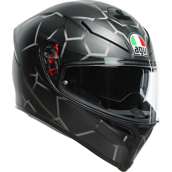 AGV - Casque K5 S Vulcanum Noir / Gris