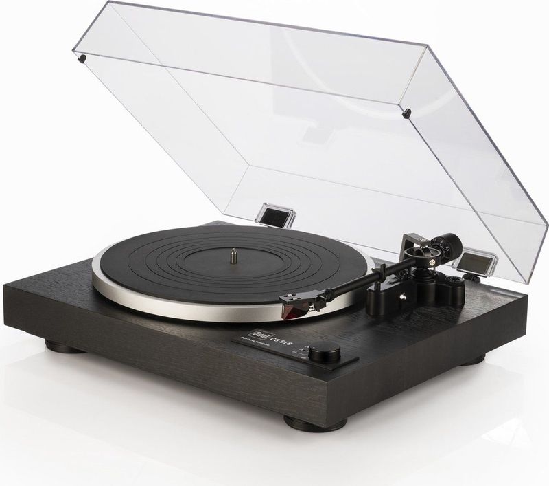 DUAL - CS 518 - HiFi-Platenspeler - Zwart - MDF