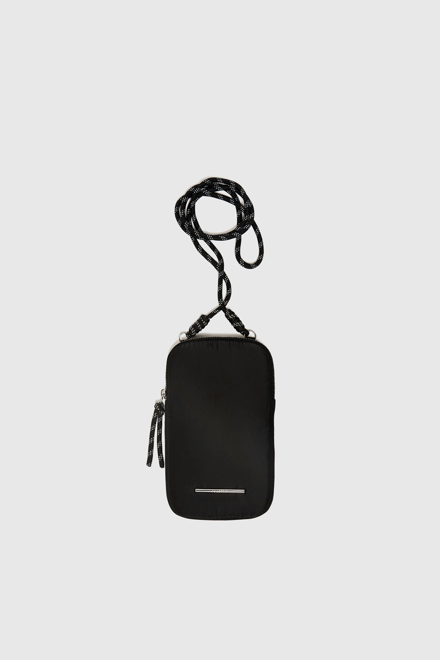 SUPORTE PARA CELULAR COM LOGOTIPO - PRETO