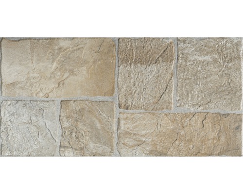 Porseleinen wand- en vloertegel Aia grigio 30,5 x 61,5 cm